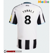 Moške Nogometnih dresov Newcastle United Sandro Tonali #8 Domači 2025-26 Kratki rokavi